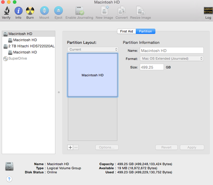 format ssd for mac os x